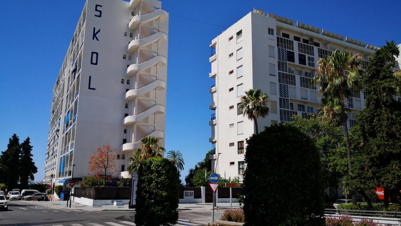 Skol 420C Fantastico 1 Dormitorio Primera Linea De Playa Marbella Eksteriør billede