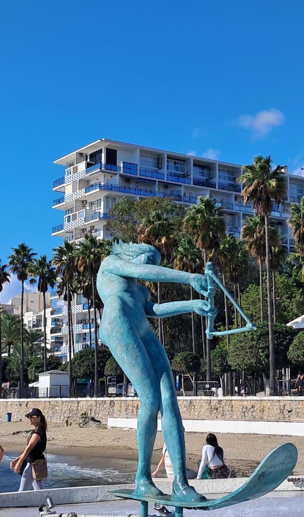 Skol 420C Fantastico 1 Dormitorio Primera Linea De Playa Marbella Eksteriør billede